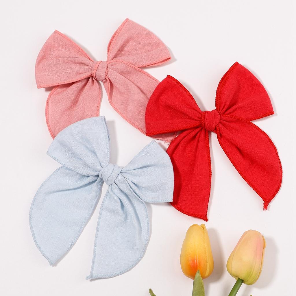Baby Bowknot Hairpin Children Christmas Hairpin Toddler Butterfly Hairpins Elegant Hair Accessories
