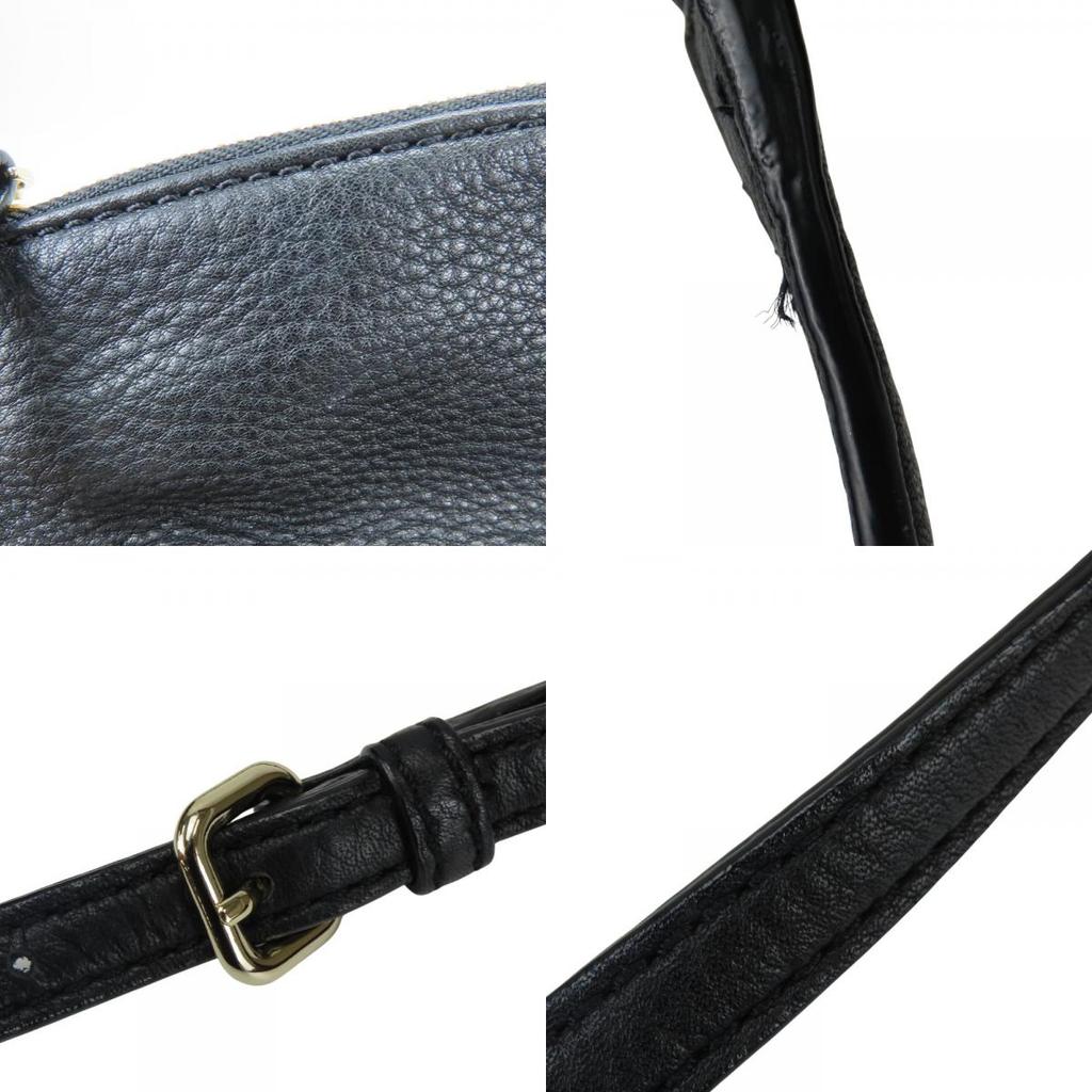 Used Kate Spade Handbag PXRU2483 leather black Shoulder