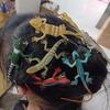 12Pcs Hairpin Vibrant Color Lizard Decor Handcrafted Hair Clip Hair Decoration Halloween Hair Accessory Fun Costume Gift
