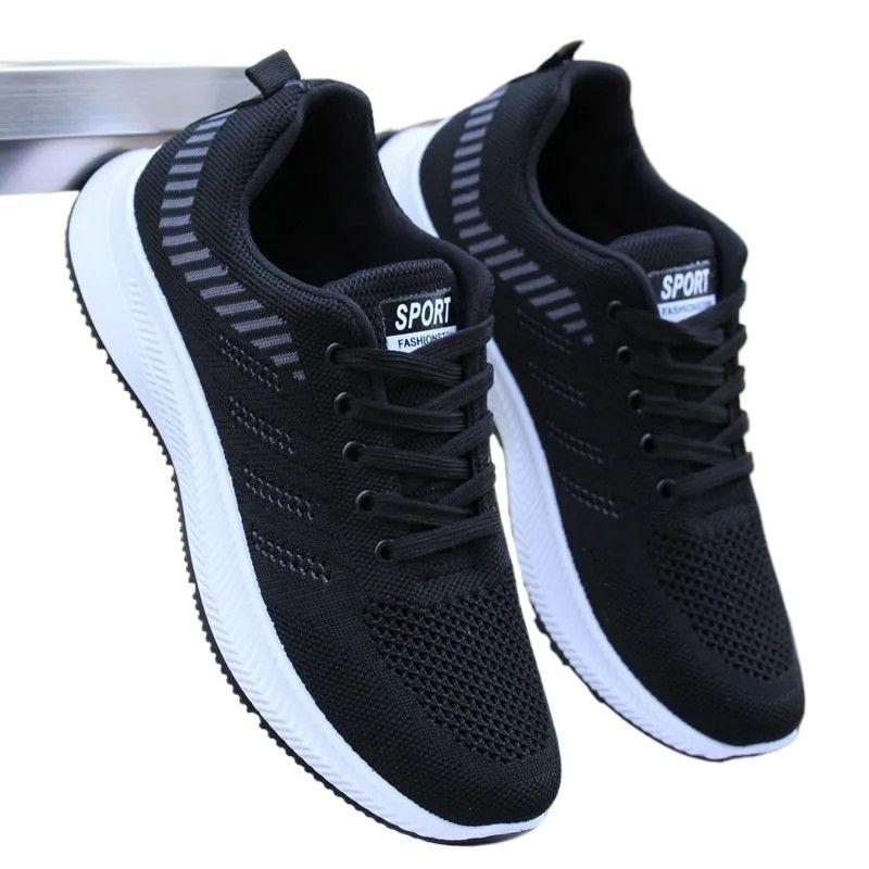 Shoes Men's Shoes Summer Breathable Sports Shoes Deodorant Casual New Non-slip Sports Wear-resistant Running Soft-soled Casual Shoes