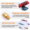 5Pcs Car Body Dent Repair Tool Paintless Tap Down Pen Magnetic Anti-Slip Grip Dent Repair Tool Detachable Tip Scratch Free Tool