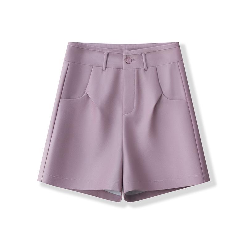 Women's A-line High Waist Wide Leg Summer Shorts