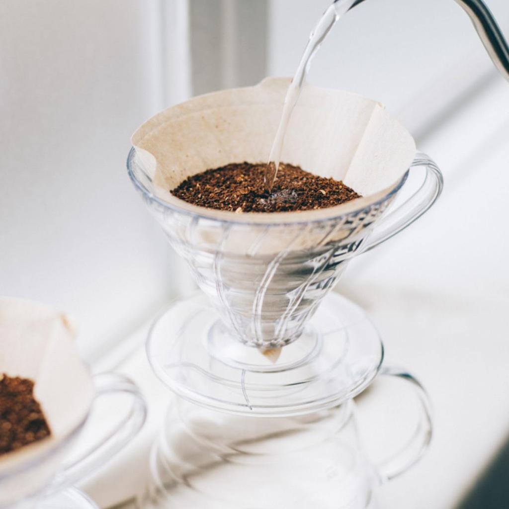HARIO V60 Dripper 01 Clear Coffee Hand Drip Coffee Made in Pour-Over (1-2 cups) Maker, Japan, VDR-01-T