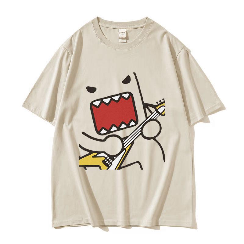 Epic Face Domo Kun Funny Meme T Shirts Men Women Summer O-Neck Fashion High Quality T-Shirt Casual 100% Cotton Oversized Tshirt