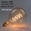 Edison Retro Dimmable E27 Filament Bulb 110V/220V Nostalgic Decor