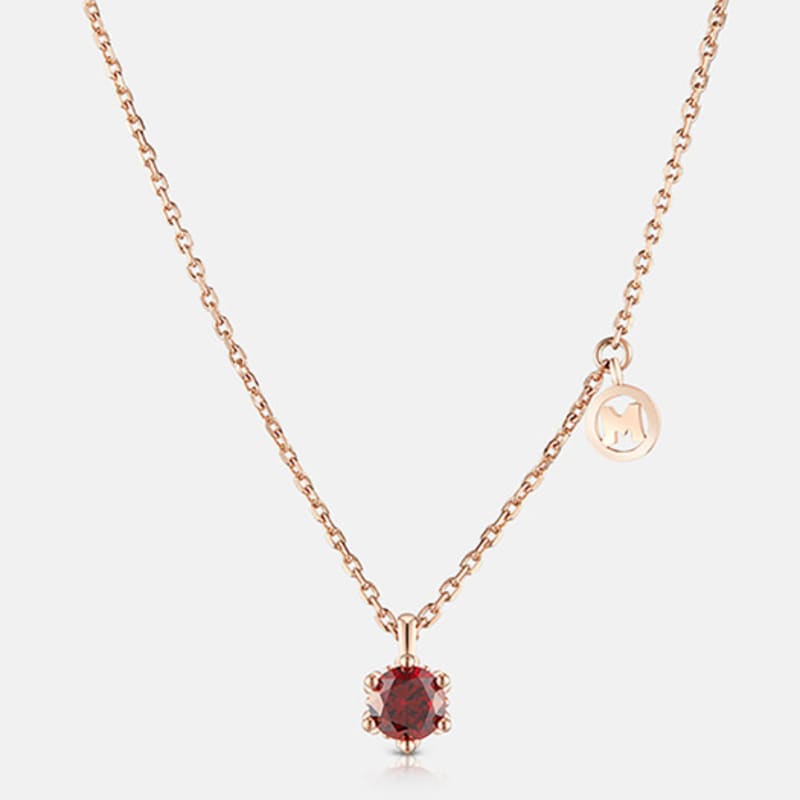 

METROCITY JEWELRY Rene Silver Rose Necklace A211SN9111RPD 42cm