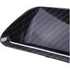 Hood Scoop Air Vent Outlet Insert Cover Trim Compatible with Dodge Challenger 2015 2016 2017 2018-2022 Black Carbon Fiber Style Plastic