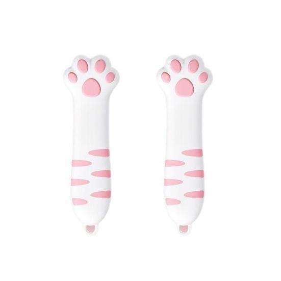 Cute Cat Paw Safety Knife Portable Letter Box Cutter Retractable for Carton Opener