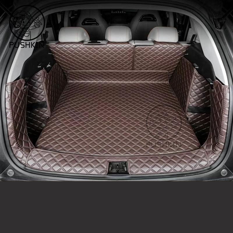 Car Trunk Mats for BYD Atto 3 Yuan Plus EV 2026 2025 2024 Trunk Protector Pad Storage Bags Cargo Liner Car Interior Accessories