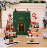 Wooden Christmas Tree Desktop Ornament Santa Claus Merry Christmas Sign Plaque Xmas Decoration for Home 2025 New Years Noel Gift