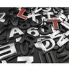 3D Metal DIY Letters Alphabet Numbers Emblem Decal Digital Badge Car Styling Rear Trunk Logo Sticker Accessories Motorcycle