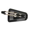 Bungee Mouse da Gioco Universale Elegante Semplice Antiruggine Gestione Cavo Mouse Supporto Cavo Mouse Nero per Esports