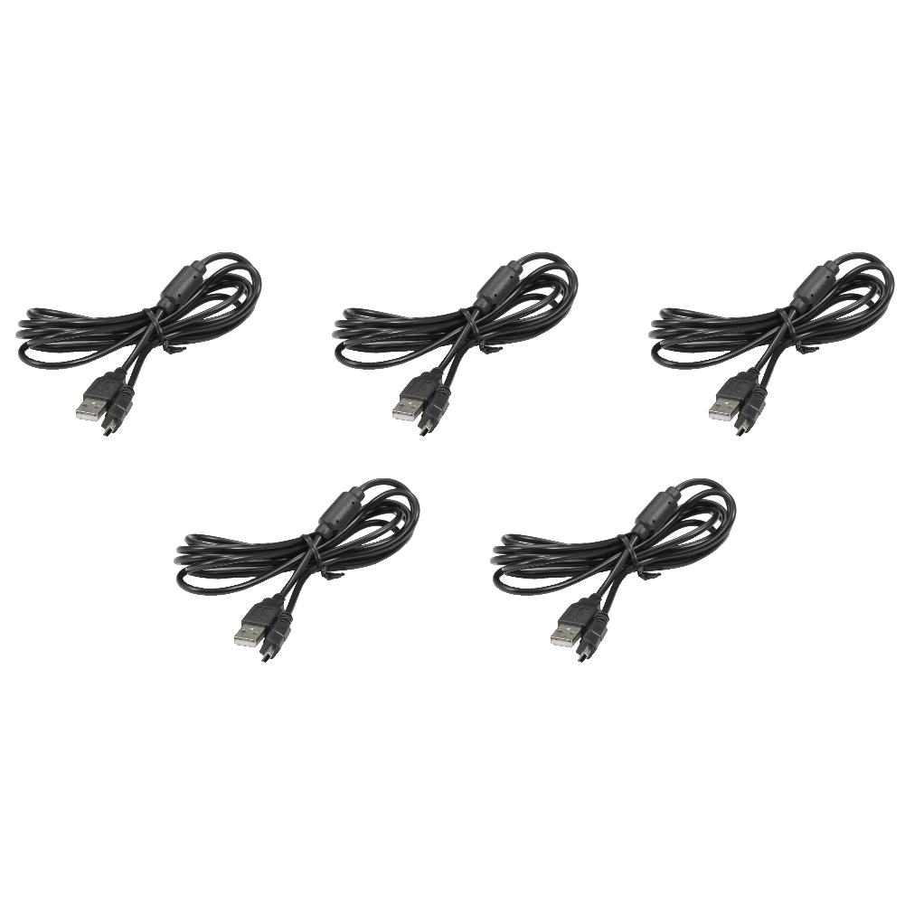 For Playstation 3 1.8M USB Charge Cable for Sony PS3 Wireless Game Console Controllers Charing Cord Wire Line with Magnetic Ring