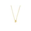 Hermes Mini Pop H Letter Logo Necklace Women necklace Gold H147992F-49