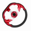 320mm the Latest Carbon Fiber Racing Steer Modification Mini Drifting Steering Wheel  (Red)