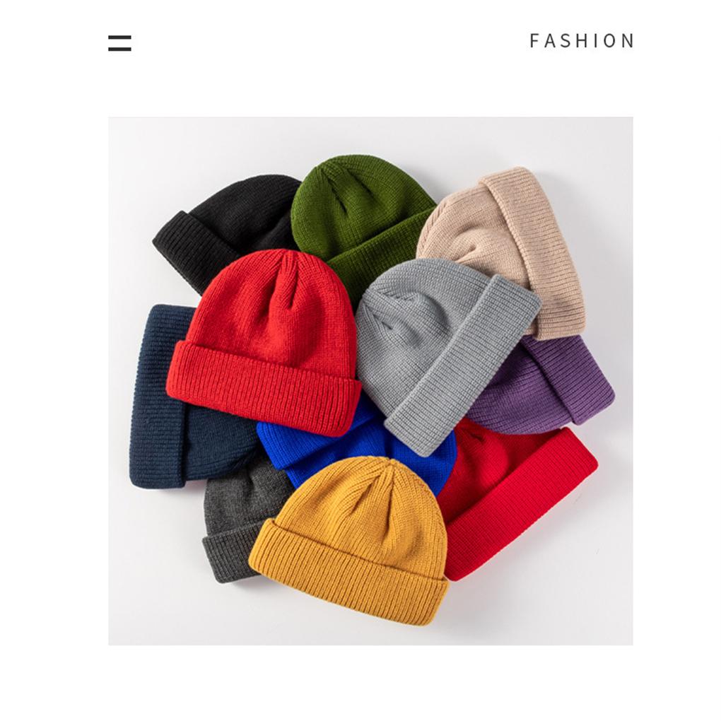 Skating Thicken Cap Travel Soft Beanie Camping Snow Winter Knitted Cycling Warm Accessories Ski Headwear Women Man Hat