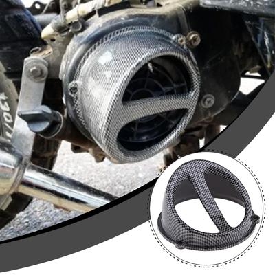 Motorrad-Lufthutzen-Lüfterabdeckungskappe für GY6 125/150ccm Roller 52QMI 157QMJ Motorrad-Mittelrahmen-Luftleitbleche Lufthutzenhalterungen