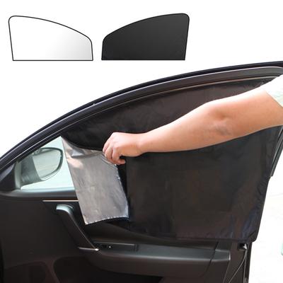 Car Side Window Sun Shade Magnetic UV Blocking Car Curtain Summer Anti-Glare Sun Protection Auto Sunshade for Personal