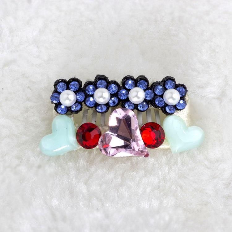 Rhinestone Hair Clip for Small Pets: Maltese, Yorkshire Terrier, Shih Tzu