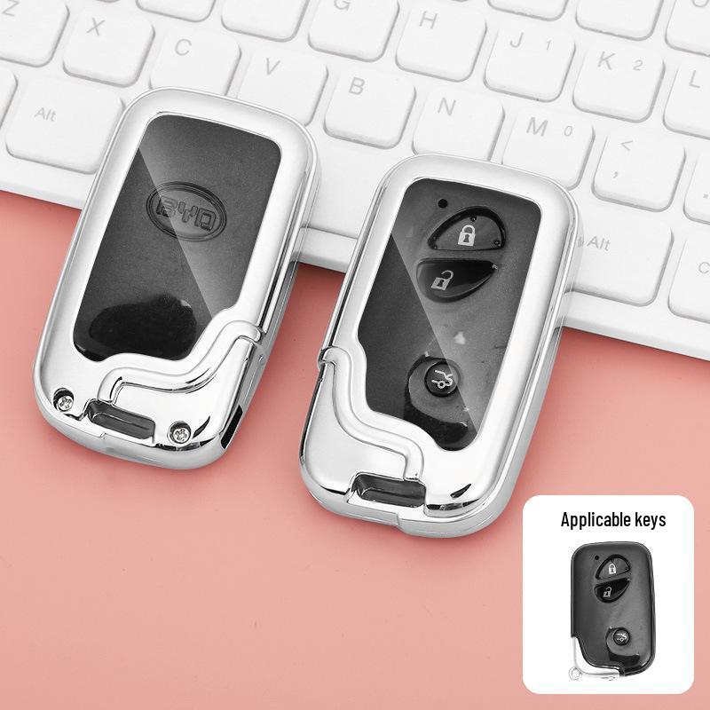 BYD 16-18rychlostní taška Rui Key: Kovové pouzdro Ochranný kryt pro Sirui, Tang, Song, G5, G6, E5 Staré modely