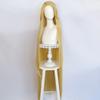 Halloween Damen Prinzessin Tangled Rapunzel Cosplay Perücke blondes Haar Rollenspiel Kostüme