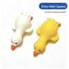 Yellow & White Duck Stress Relief Squeeze Toy - Slow Rebound