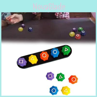 Squid Game Traditional Gonggi Korean Game Set With Plastic Stones For Family And Kids Play