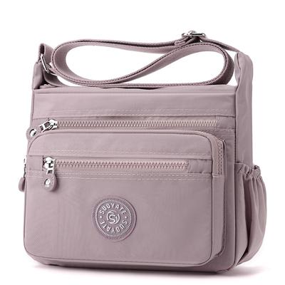 Nylon Shoulder Bag Women's Crossbody Bag Middle-aged Mother's Bag Large Capacity Lightweight Bag