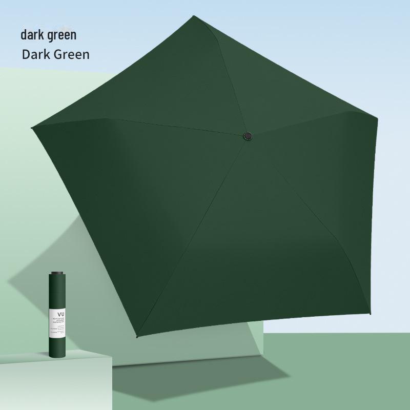 105g 5-Bone Carbon Fiber Ultra-Light Portable Sun Umbrella - Ultra-Thin, Anti-UV, Designed for Women