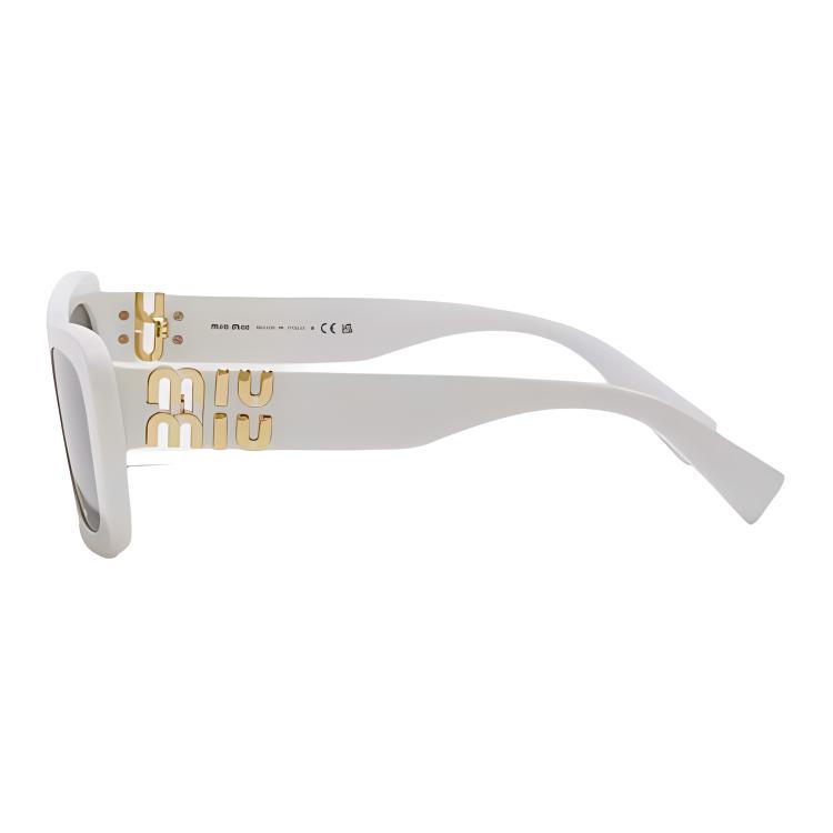 Miu Miu Logo Square Sunglasses Women sunglasses Black Pink White 07YS