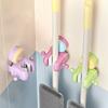 Wall Mounted Wall Mounted Mop Rack Punch Free Mop Storage Clips Suction Cup Mop Holder  Home