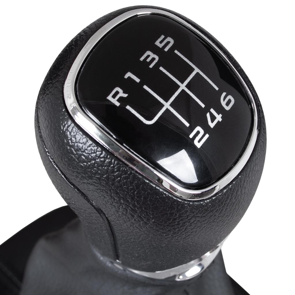 Skoda Octavia I 1996- Gear Shift Knob Black ABS & Boot with Frame 6-Speed