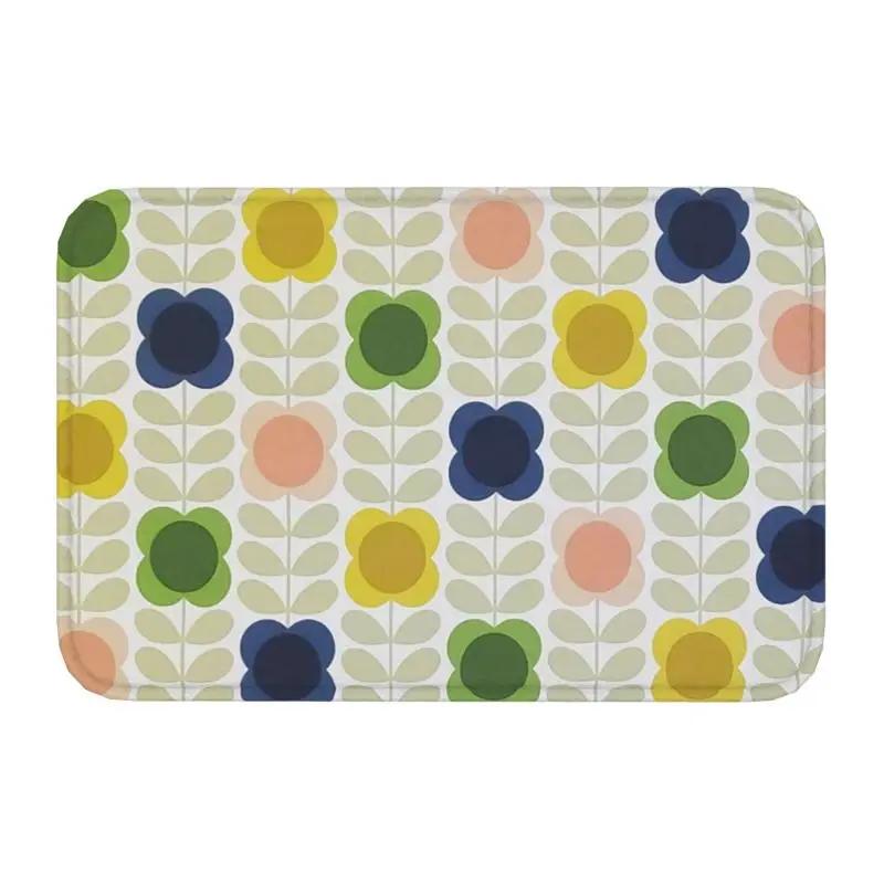 

Orla Kiely Abstract Multi Stem Front Floor Door Entrance Mat Mid Century Scandinavian Geometric Room Doormat Garden Carpet Rug 160x200cm