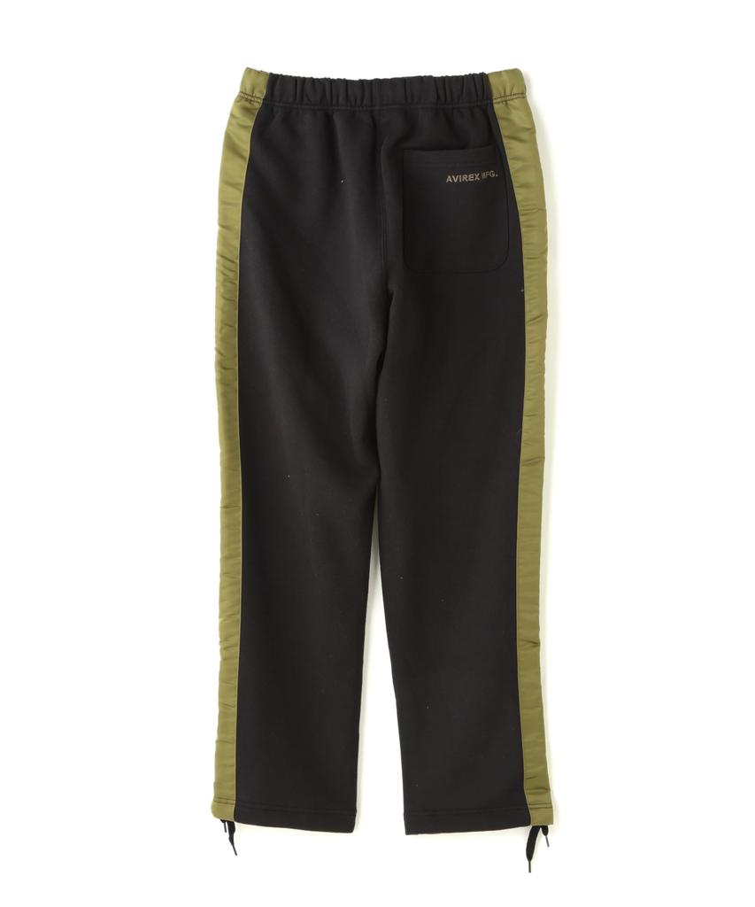 AVIREX TACTICAL SWEAT PANTS L 011 Black 783-4910014