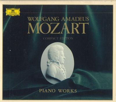 CD VARIOUS - Mozart Piano Works Complete EDITION POCG2176 POLYDOR 1990 Japan Classical Used