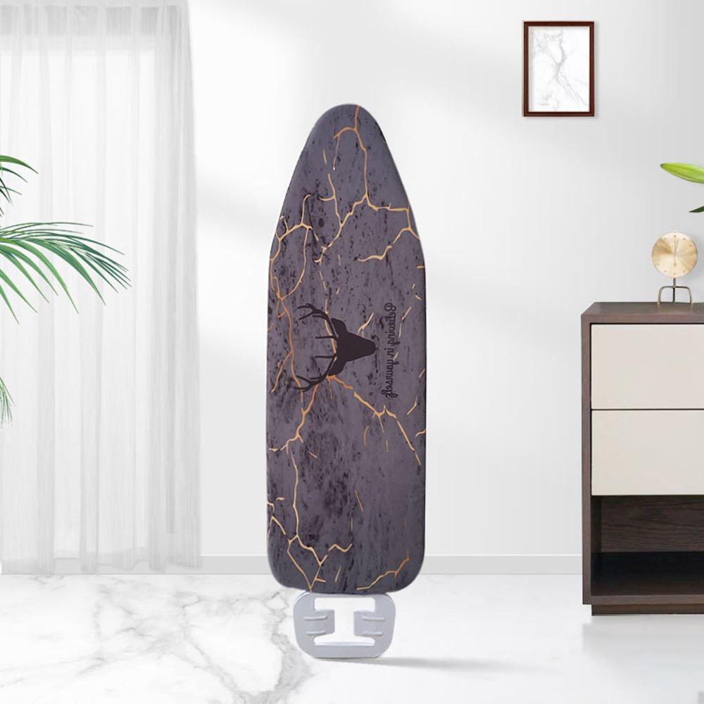 

Чехол для гладильной доски с мраморным рисунком, эластичный, с теплоотражающим экраном для гладильного стола, аксессуары 05