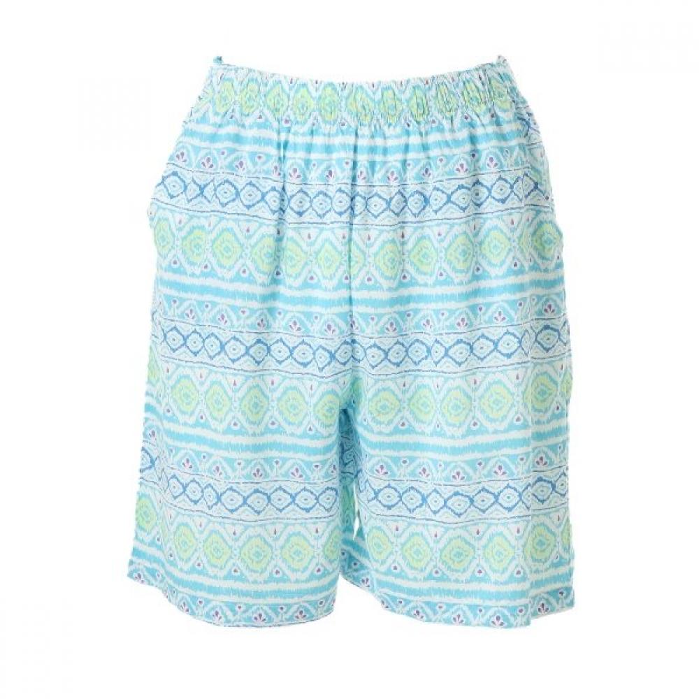 Venus Rayon Ethnic Print Pants Veps111w Blue/85
