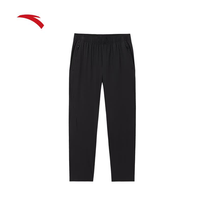 Anta Men s Quick-Drying Ice Silk Straight Sports Pants M