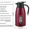 Mei Chu Yi 2.1L Stainless Steel Vacuum Insulated Coffee & Tea Pot
