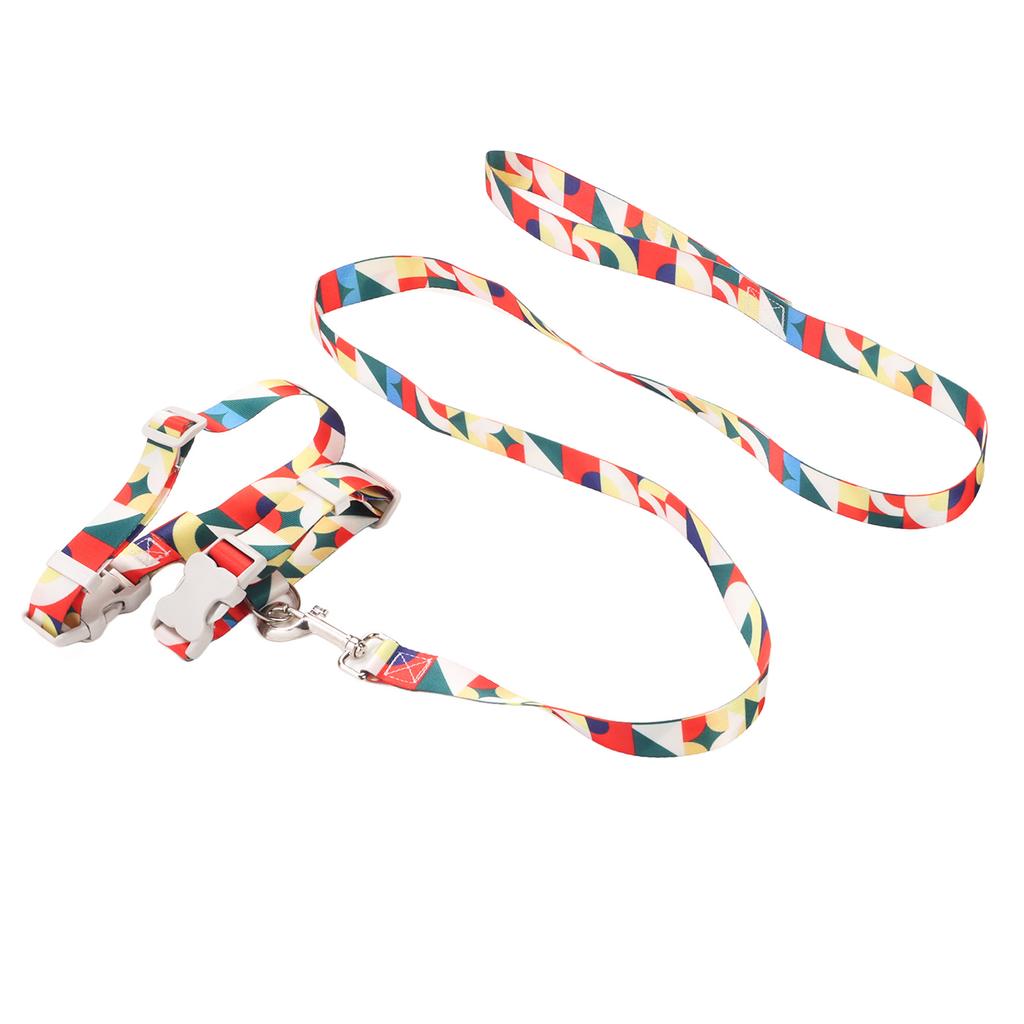 Cat Harness and Leash Set Escape Proof Adjustable Lightweight Cat Harness Traction Rope for Large Small Kittens