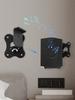 1 Pc Speaker Wall Bracket Metal Home Theater Surround Wall Bracket Screws Included for Samsung HW-Q990F Home Theater System