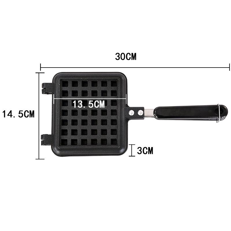 Non-stick Waffle Iron & Cake Mold - Waffle Press & Muffin Maker Baking Tool