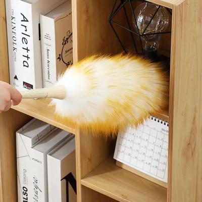 New Super Soft Dust Duster Brush Houseware Tool Washable Dust Sweep Brush Scalable Multi-scene Cleaning Sweeping Duster