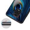 Peacock Feathers Case for Xiaomi Redmi Note 10 8 8T 9 10S 11S 11 7 12 12S 11E 13 Pro Plus Soft TPU Black Phone Cover