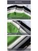 Men's Y2K Style Thick Knitted Wool Sweater, Warm Half-High/Low Neck, Lazy Style Sweater