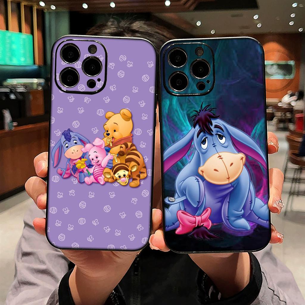 for Samsung Galaxy A55 A56 A25 A36 A54 S8 S9 S21 S20 FE A53 A13 A12 A14 A33 A70 A71 A51 A21S Case Eeyore Winnies Donkey Poohs