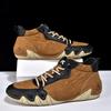 New Men's Mid-Top Octopus Martin Boots - Spring/Autumn Handmade Casual Outdoor Shoes