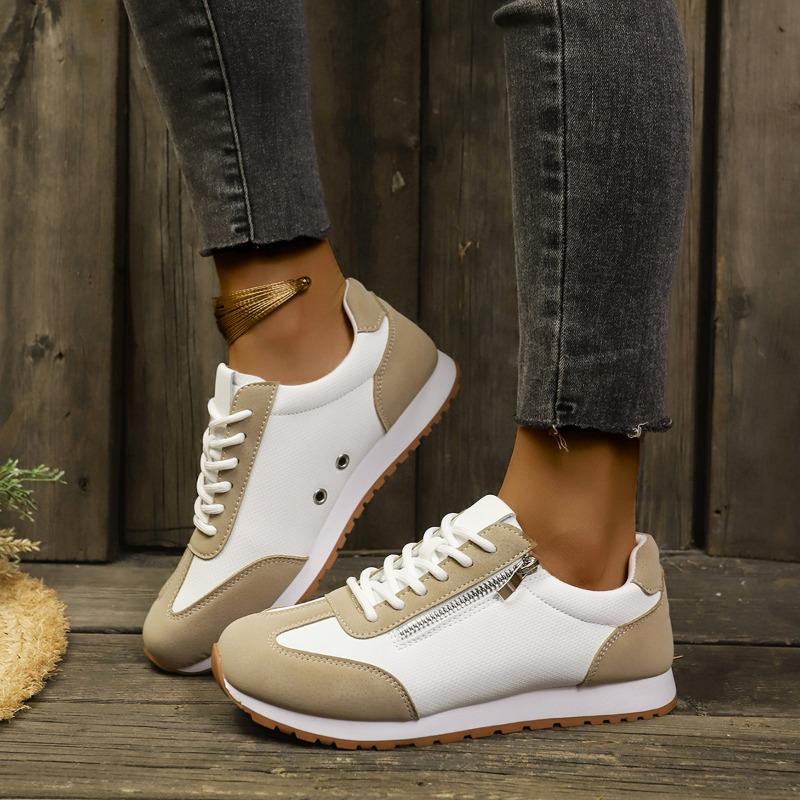 Fashion Spring Women's Comfortable and Versatile Casual Flat Shoes Autumn Fashion Sneakers Lightweight Non Slip Sports Shoes for Women