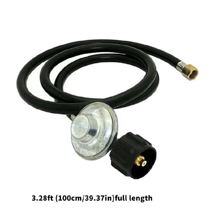 Universal Gas Grill Regulator and Hose Low Pressure Gas Regulator Replacement with Hose Easy To Installation