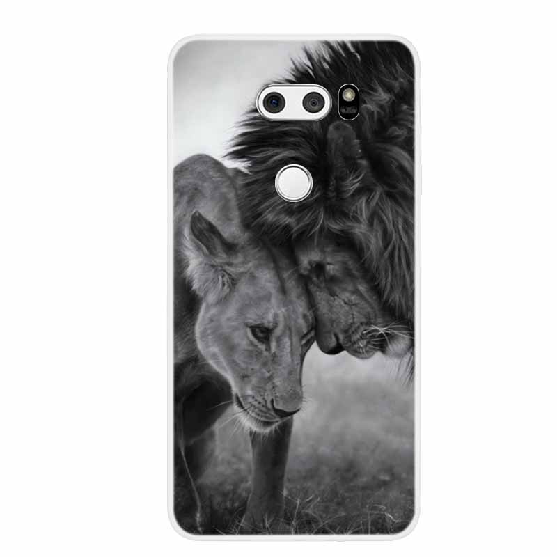 For LG V30 Cases v30 Plus V50s Clear Soft TPU Silicone Phone Cases For LG V50S Thinq / G8X Thinq Back Cover For LGV30 V 30 V 50S